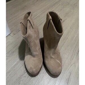 Splendid Women’s Ankle Boots Booties Beige Size 10